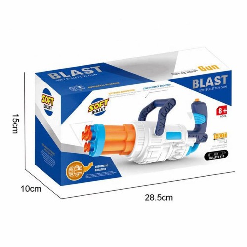 New Gatling Manual Soft Bullet Gun Outdoor Shooting Game for Boys