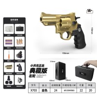 New Alloy Revolver Sand Eagle Glock Pistol Simulation Gel Hydroglue Ball Gun Boy Outdoor Adult Shooting Sniper gel gun