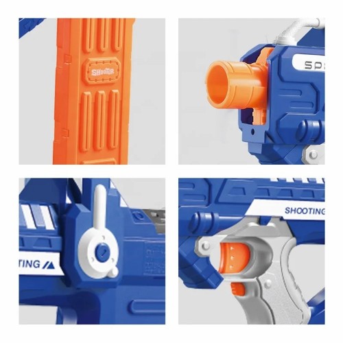 New Electric Continuous Fire Soft Bullet Gun Outdoor Shooting Game for Boys Wholesale gel gun