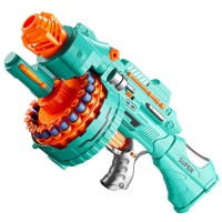 New Gatling Electric Continuous Fire Soft Bullet Gun Outdoor Shooting Game for Boys gel gun toys