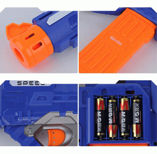 New Electric Continuous Fire Soft Bullet Gun Outdoor Shooting Game for Boys Wholesale gel gun