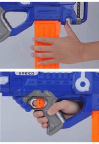 New Electric Continuous Fire Soft Bullet Gun Outdoor Shooting Game for Boys Wholesale gel gun