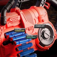 New Gatling Electric Throwing Soft Bullet Gun Outdoor Shooting Game for Boys gel toy guns